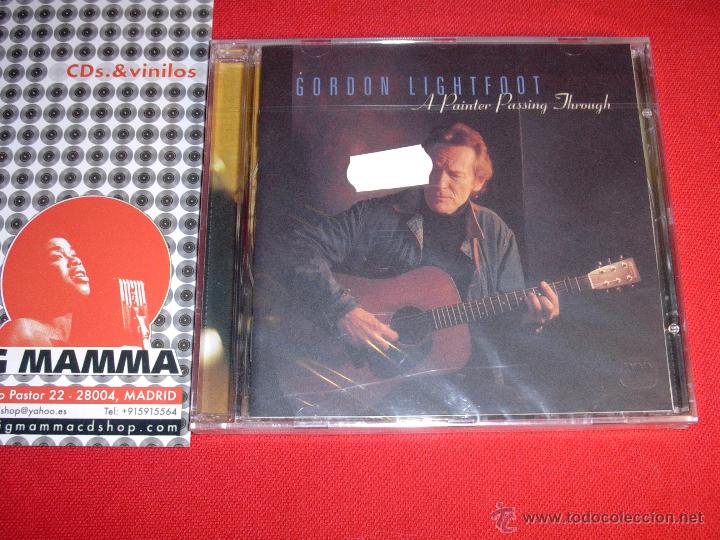 CDs de m&uacute;sica: GORDON LIGHTFOOT A PAINTER PASSING THROUGH   USA 1998  CD  NEW - Foto 1
