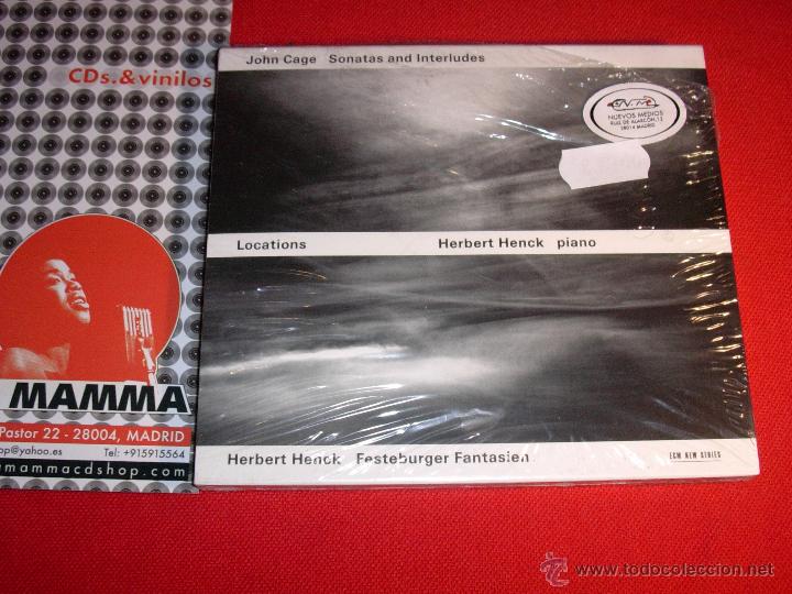 Music CDs: HERBERT HENCK Locations JOHN CAGE Contemporary Jazz 2003 2 &times; CD NEW