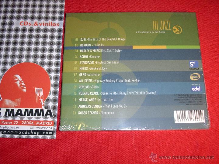 CDs de m&uacute;sica: VARIOUS Hi Jazz Compilation, Mixed GERMANY 2003 CD NEW - Foto 2