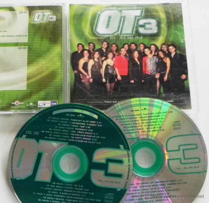 Operation Triunfo CD OT3 El Album 2 X CD Double CD