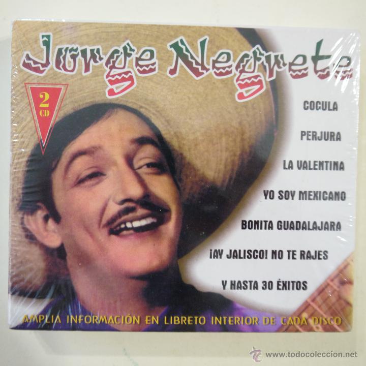 CDs de m&uacute;sica: JORGE NEGRETE - 2 CDS NUEVOS - Foto 1