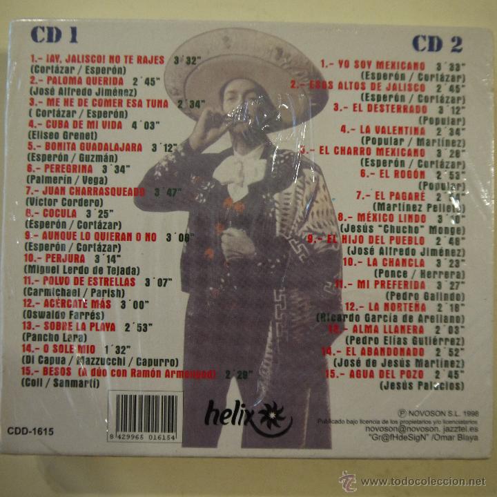 CDs de m&uacute;sica: JORGE NEGRETE - 2 CDS NUEVOS - Foto 2