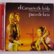 CDs de Música: EL CAMARON DE LA ISLA CON LA COLABORACION ESPECIAL DE PACO DE LUCIA (CD 2005 UNIVERSAL). Lote 45324804