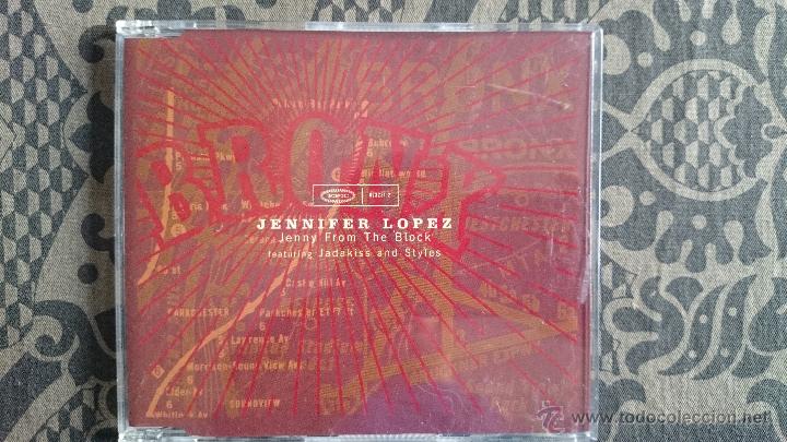 CDs de m&uacute;sica: CD SINGLE JENNIFER LOPEZ JENNY FROM THE BLOCK - Foto 1