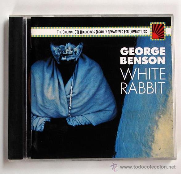 CDs de m&uacute;sica: GEORGE BENSON - WHITE RABBIT (CD EPIC 1987) - Foto 1