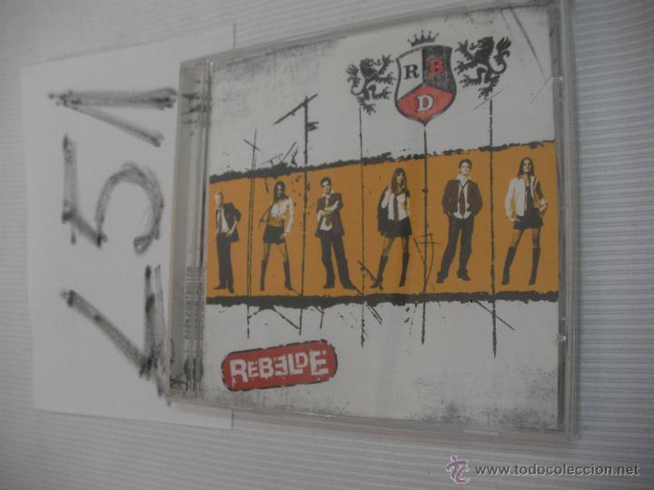 CDs de m&uacute;sica: DISCO MUSICA CD - REBELDE - Foto 1