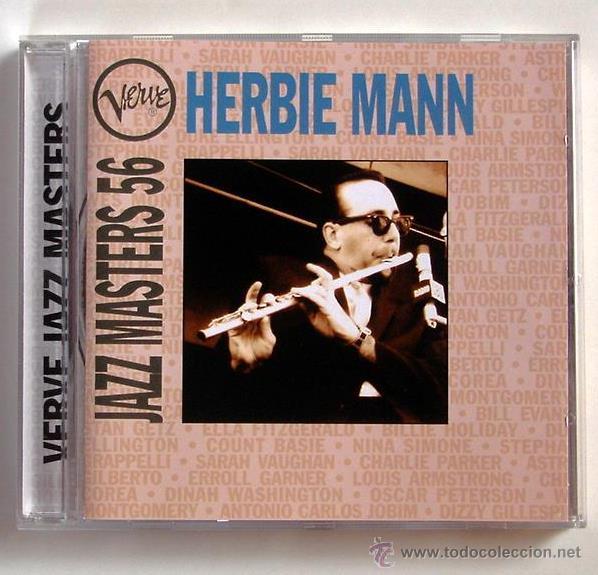 CDs de m&uacute;sica: HERBIE MANN - VERVE JAZZ MASTERS (CD) - Foto 1