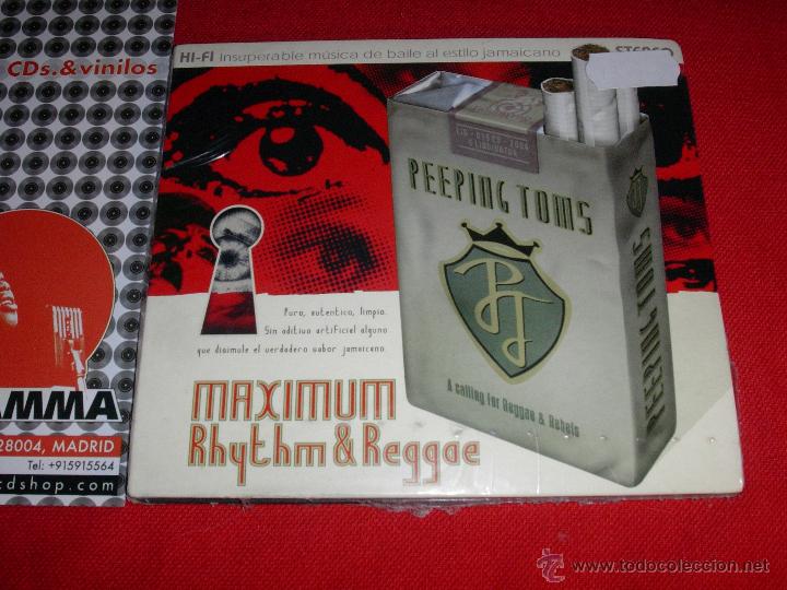 CDs de m&uacute;sica: PEEPING TOMS  Maximum Rhythm & Reggae   SPAIN 2004  CD  NEW - Foto 1