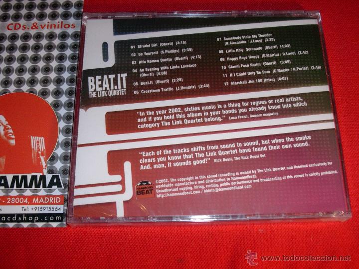 CDs de m&uacute;sica: THE Link Quartet   Beat.It   USA 2002  CD NEW - Foto 2