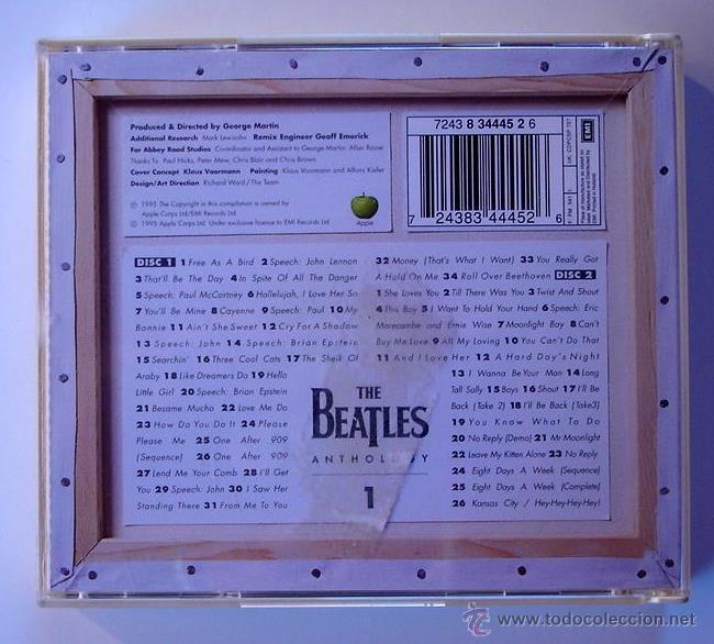 CDs de m&uacute;sica: THE BEATLES - ANTHOLOGY (DOBLE CD + LIBRETO) - Foto 4