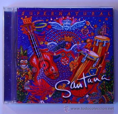 CDs de m&uacute;sica: SANTAN - SUPERNATURAL (CD) - Foto 1