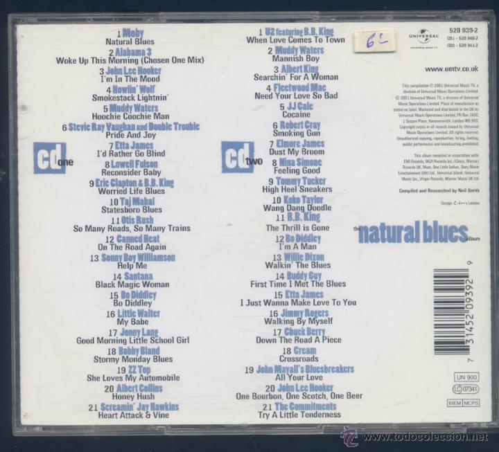 CDs de m&uacute;sica: THE NATURAL BLUES- 2 CD - Foto 2