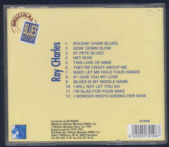 CDs de m&uacute;sica: RAY CHARLES - Foto 2