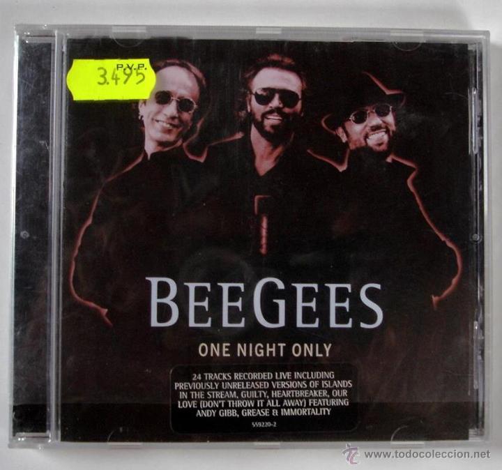 CDs de m&uacute;sica: BEE BEES - ONE NIGHT ONLY (CD) - Foto 1