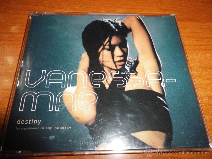 CDs de m&uacute;sica: VANESSA-MAE Destiny REMIXES CD SINGLE PROMOCIONAL EUROPEO 2001 2 VERSIONES CAJA PLASTICO
