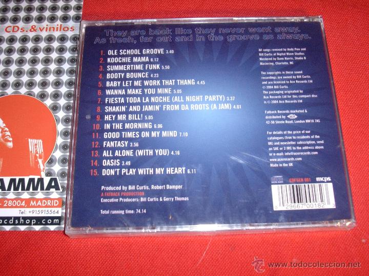 CDs de m&uacute;sica: THE FATBACK BAND SECOND GENERATION   UK 2004  CD  NEW - Foto 2
