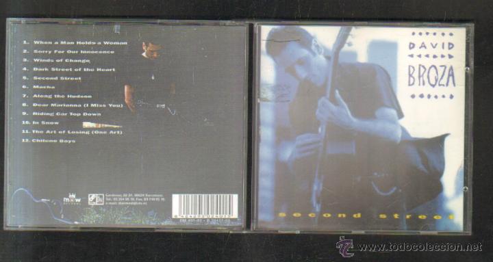 CDs de m&uacute;sica: DAVID BROZA.      CD-SOLESP-417 - Foto 1