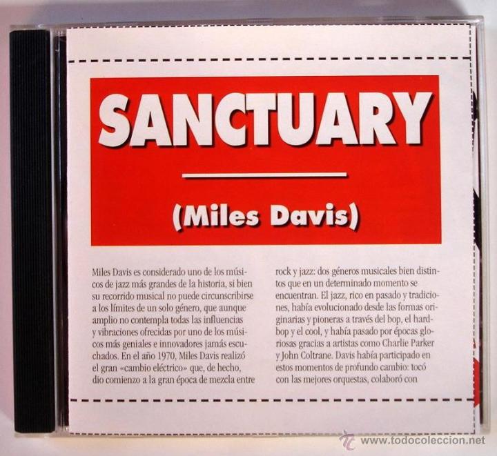 CDs de m&uacute;sica: MILES DAVIS - SANCTUARY (CD) - Foto 1