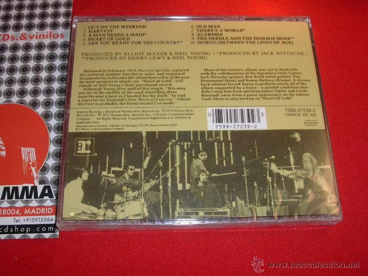 CDs de m&uacute;sica: NEIL YOUNG  Harvest    1999  CD   NEW - Foto 2