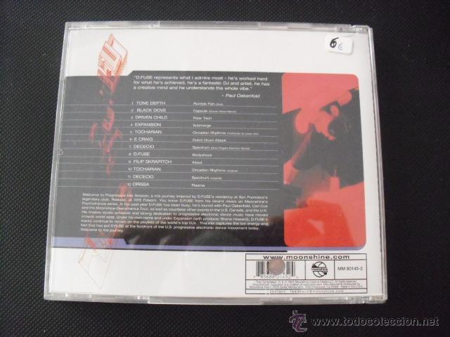 CDs de m&uacute;sica: D: FUSE PROGRESSIVE MIX SESSION 1.0. CD. - Foto 2