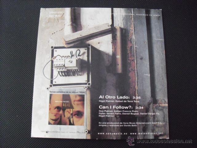 CDs de m&uacute;sica: MELON DIESEL. AL OTRO LADO. CD PROMO. - Foto 2