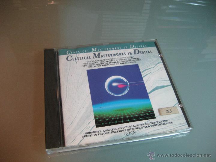 CDs de m&uacute;sica: CLASSICAL MASTERWORKS IN DIGITAL-1990 - Foto 1