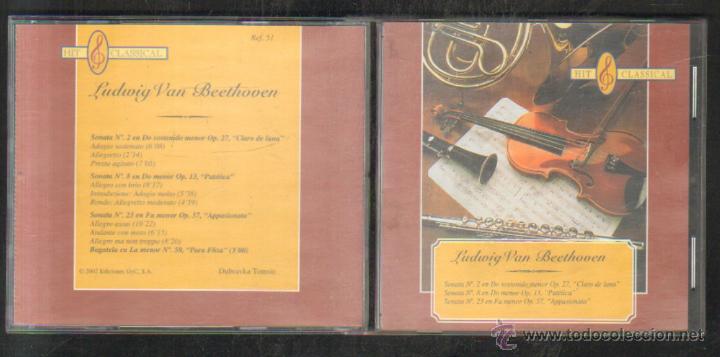 CDs de M&uacute;sica: LUDWING VAN BEETHOVEN.       CD-CLASICA-747