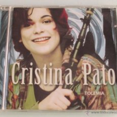 CDs de Música: CRISTINA PATO - TOLEMIA - CD 9 TEMAS - FONOFOLK 1999 SPAIN PRODUCCIONES ASTURIAS. Lote 45742931
