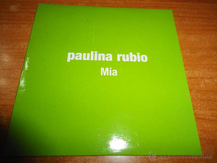 CDs de m&uacute;sica: PAULINA RUBIO Mia CD SINGLE PROMOCIONAL DE CARTON A&Ntilde;O 2004 1 TEMA