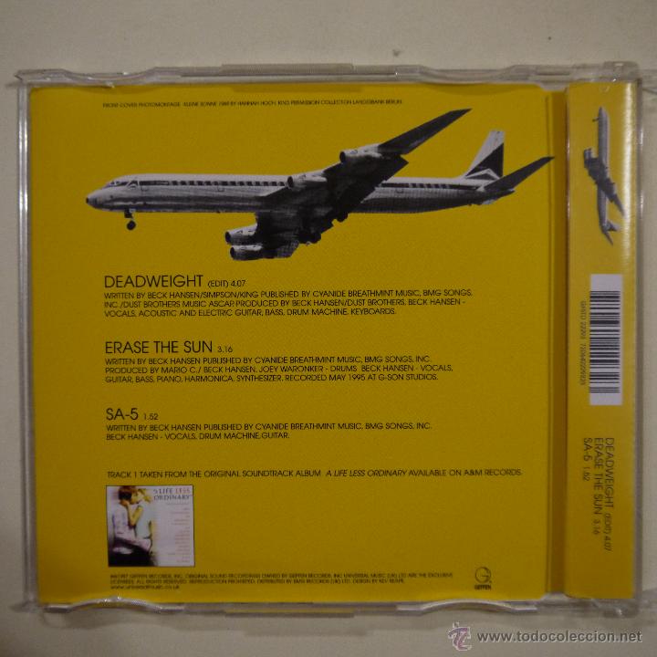 CDs de m&uacute;sica: BECK - DEADWEIGHT - CD SINGLE 3 TRACKS - Foto 2