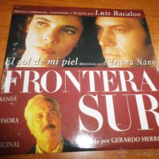 CDs de Música: FRONTERA SUR CD SINGLE PROMOCIONAL BANDA SONORA EL SOL DE MI PIEL ADRIANA NANO LUIS BACALOW 