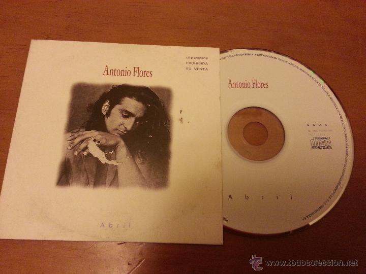 CDs de m&uacute;sica: CD antonio flores , abril - Foto 1