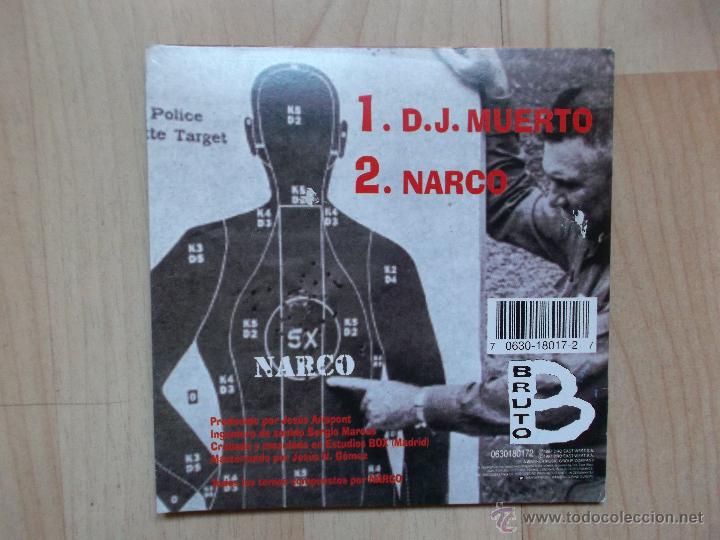 CDs de m&uacute;sica: NARCO CD SINGLE DE CARTON - Foto 2