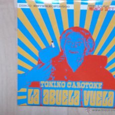 CDs de Música: TONINO CAROTONE LA ABUELA VUELA CD SINGLE DE CARTON PROMOCIONAL NUEVO. Lote 45847772