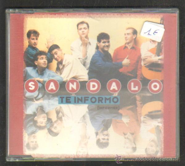 CDs de m&uacute;sica: SANDALO. TE INFORMO. SINGLE.     CD-GRUPESP-294 - Foto 1