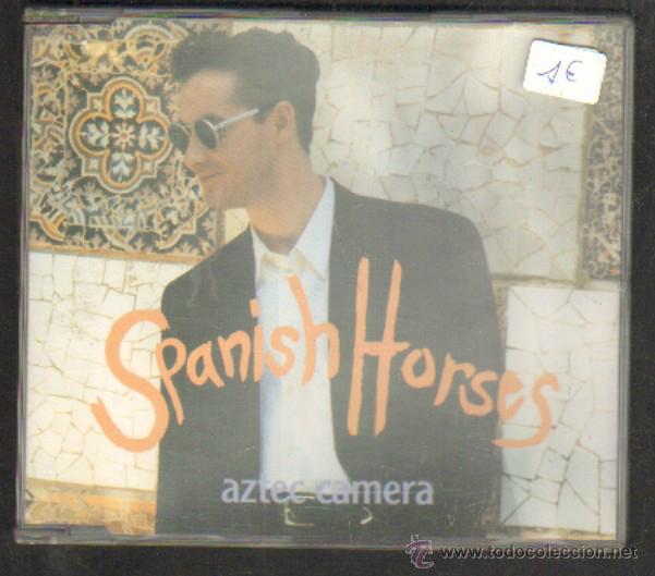 CDs de m&uacute;sica: AZTEC CAMERA. SPANISH HORSES. 4 TRACK CD SINGLE.      CD-SOLEXT-563 - Foto 1