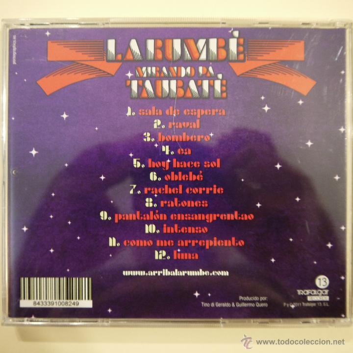 CDs de m&uacute;sica: LA RUMB&Eacute; - MIRANDO PA TAUBATE - CD 2011 - Foto 2