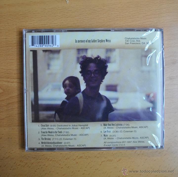 CDs de m&uacute;sica: ALEX WEISS QUARTET - MAKE YOUR OWN LIGHTNING - CD - Foto 2