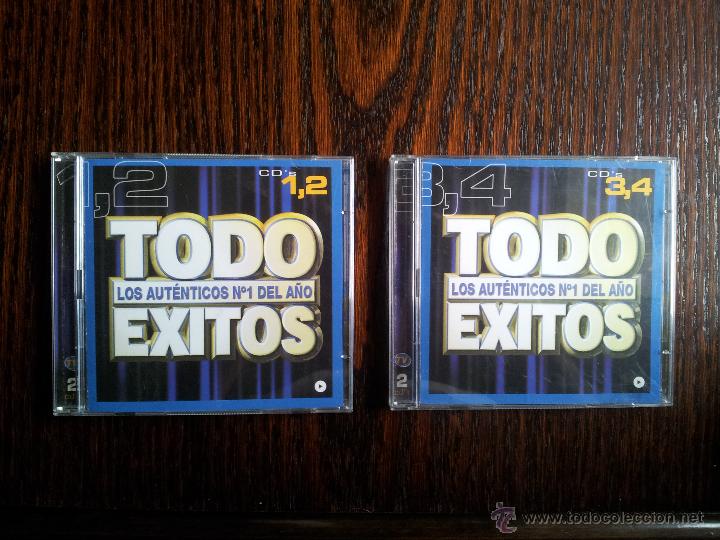 CDs de m&uacute;sica: Todo &eacute;xitos-4CD&acute;s - Foto 1