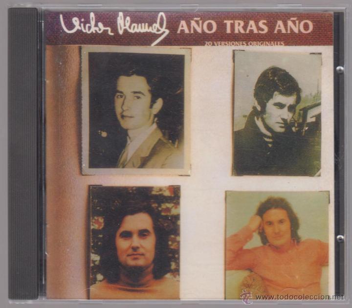 CDs de m&uacute;sica: V&iacute;ctor Manuel cd A&ntilde;o tras a&ntilde;o 1989 - Foto 1