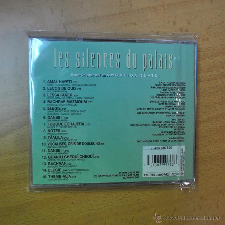 CDs de m&uacute;sica: LES SILENCES DU PALAIS - BSO - CD - Foto 2