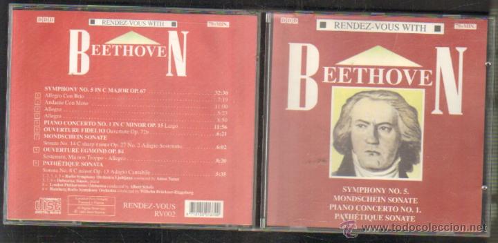 CDs de M&uacute;sica: RENDEZ-VOUS WITH BEETHOVEN.         CD-CLASICA-815