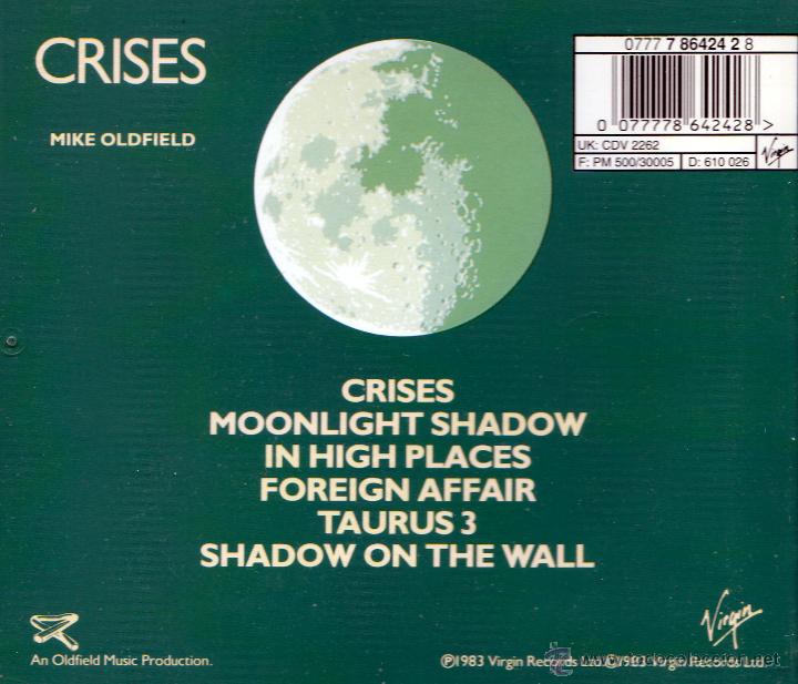 CDs de m&uacute;sica: MIKE OLDFIELD - CRISES - compact disc.mirar portes antes de comprar - Foto 2