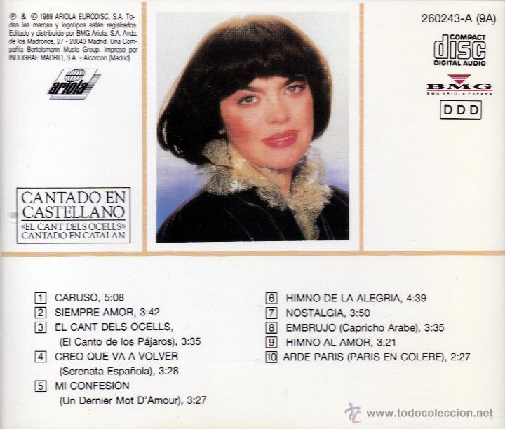 CDs de m&uacute;sica: MIREILLE MATHIEU - EMBRUJO - compact disc.mirar portes antes de comprar - Foto 2