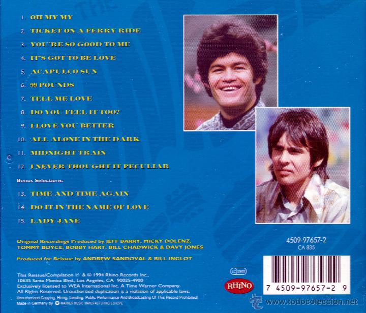 CDs de m&uacute;sica: MONKEES, THE - CHANGES - compact disc.mirar portes antes de comprar - Foto 2