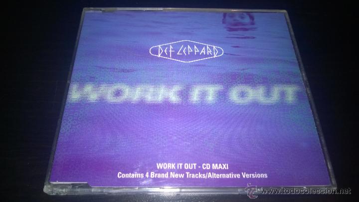 CDs de m&uacute;sica: DEF LEPPARD - WORK IT OUT - Foto 1