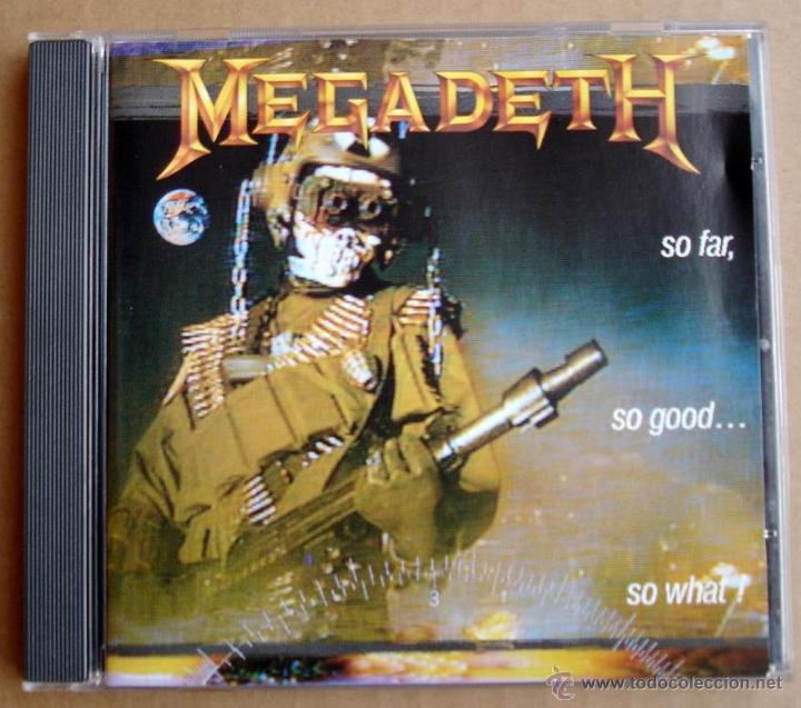 CDs de m&uacute;sica: MEGADETH - SO FAR, SO GOOD... SO WHAT (CD) - Foto 1