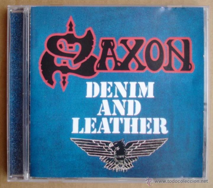 CDs de m&uacute;sica: SAXON - DENIM AND LEATHER (CD) - Foto 1