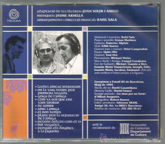 CDs de m&uacute;sica: CD JAUME ARNELLA : EROTICA MONASTICA - Foto 2