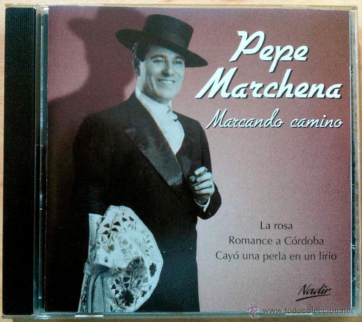 CDs de m&uacute;sica: PEPE MARCHENA, MARCANDO CAMINO - CD - Foto 1